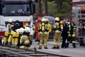 VU Gefahrgut LKW umgestuerzt A 4 Rich Koeln Hoehe AS Gummersbach P156